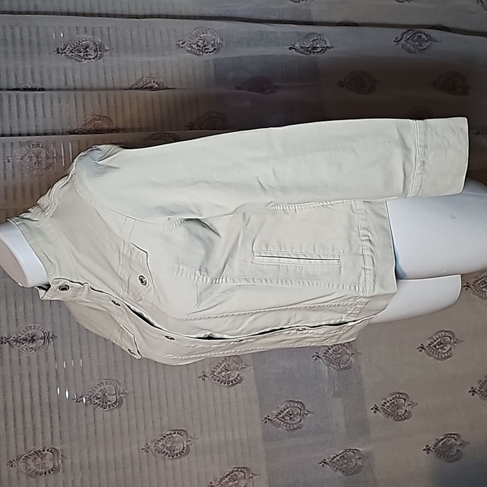 GAP Vintage Beige Jacket Woman's Size XL - Picture 4 of 12